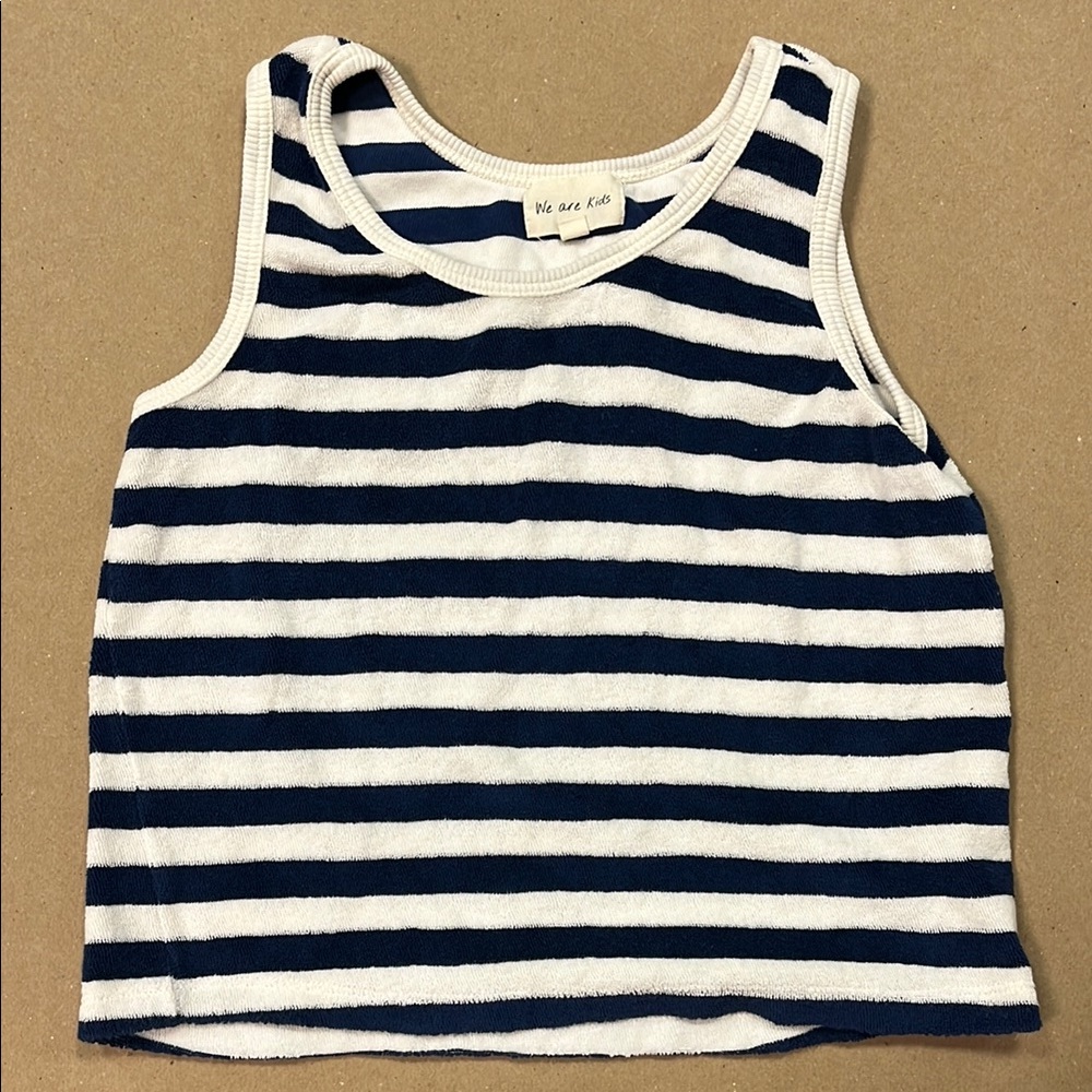 French brand We Are Kids stripe tank